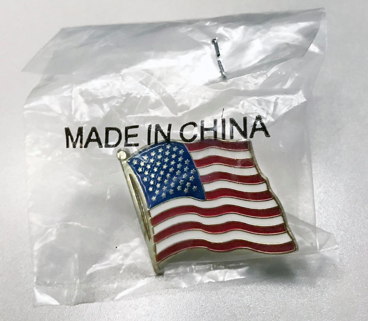 American Flag pin